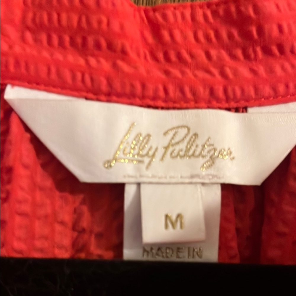 Lilly Pulitzer Scarlet Beach Cover Up